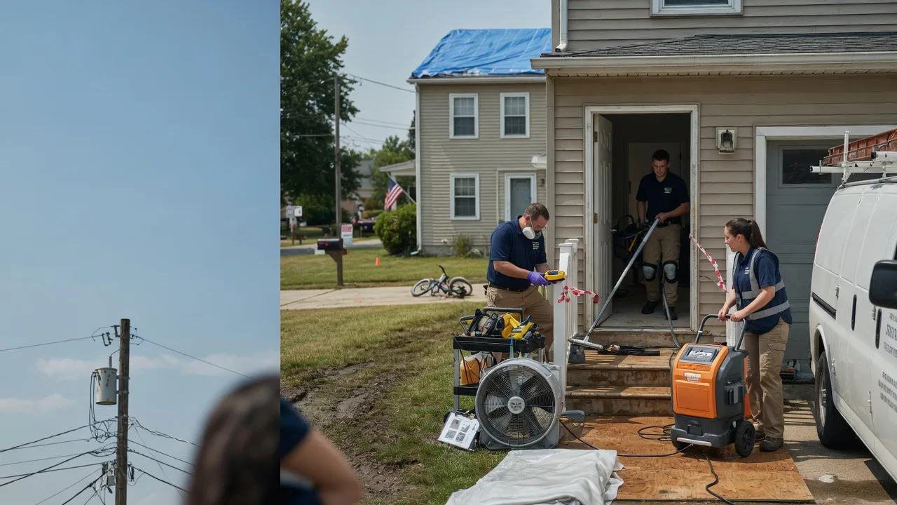 Water Damage Repair in Colliers, WV near me